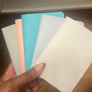 Set of 5 Poppin Mini Notebooks